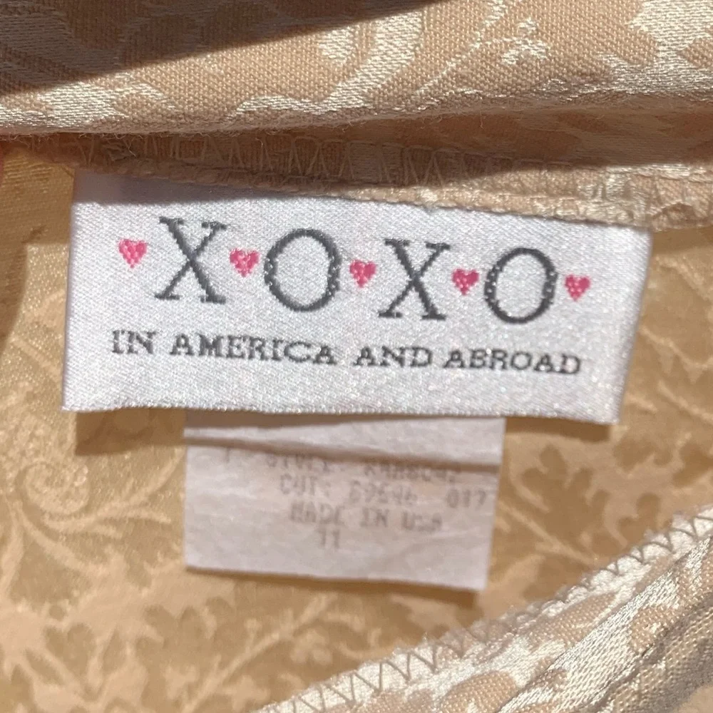 ❌SOLD❌ XOXO vintage metallic shimmer pants - Picture 9 of 12